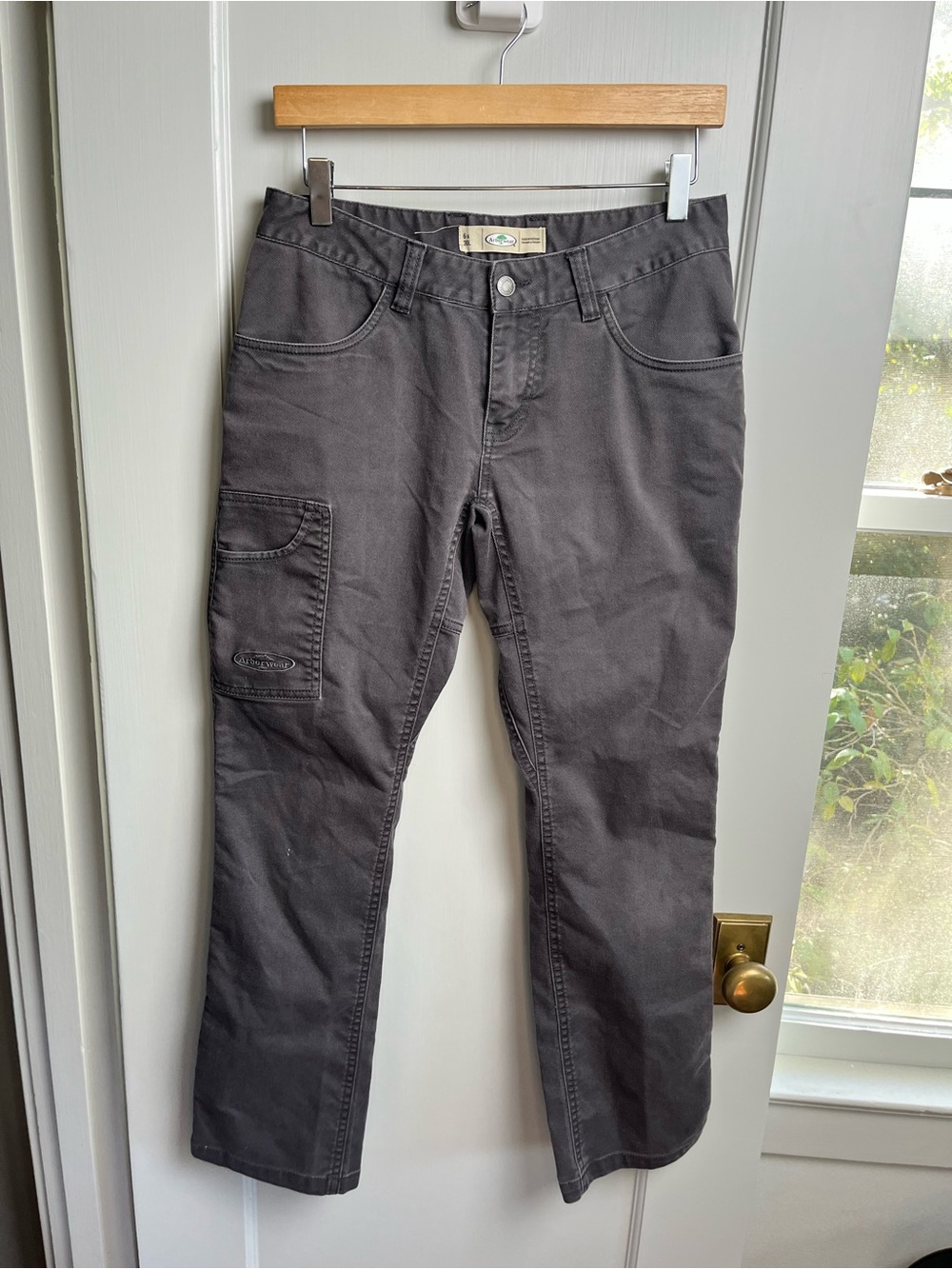 Arborwear Ground Flex Pants Mens Size 30 Black Twill Workwear Durable Stretch